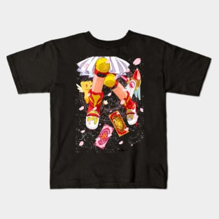 sakura card captor patines Kids T-Shirt